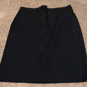 Isaac Mizrahi black skirt